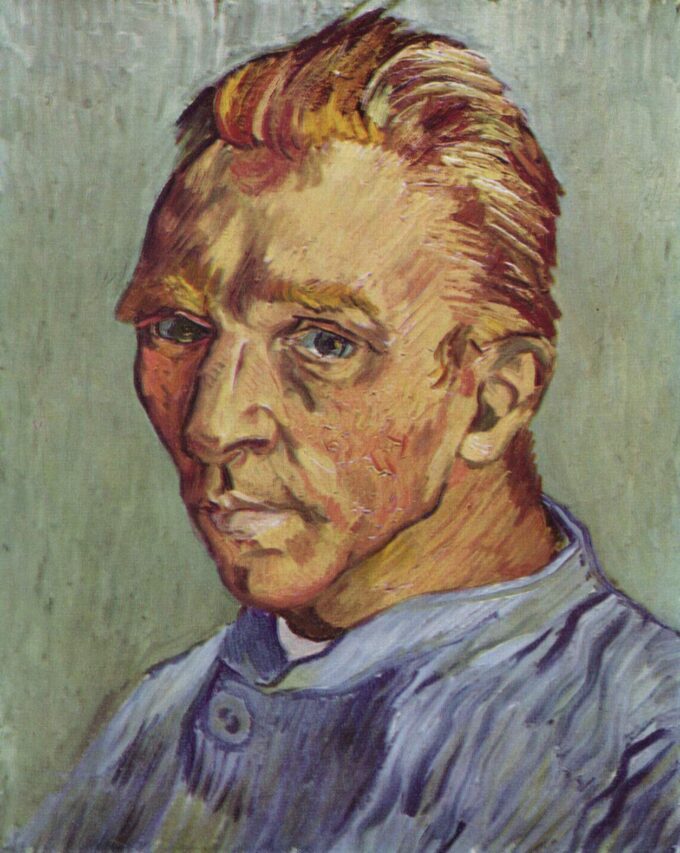 Autoritratto senza barba – Van Gogh Gli autoritratti di Vincent van Gogh 70x85