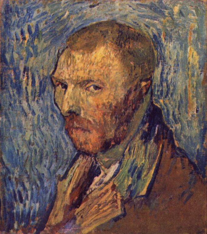 Autoritratto ‘con l’orecchio mutilato’ – Van Gogh Gli autoritratti di Vincent van Gogh 70x70