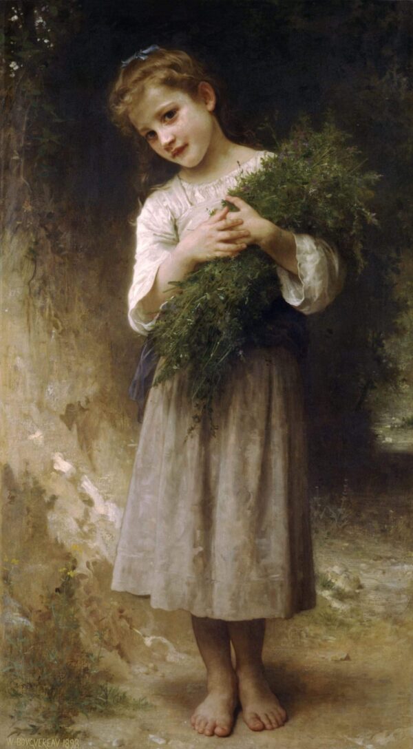 Ritorno ai Campi – William Bouguereau William Bouguereau 70x120