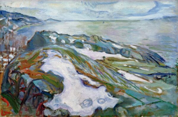 Paesaggio invernale – Edvard Munch Edvard Munch 105x70