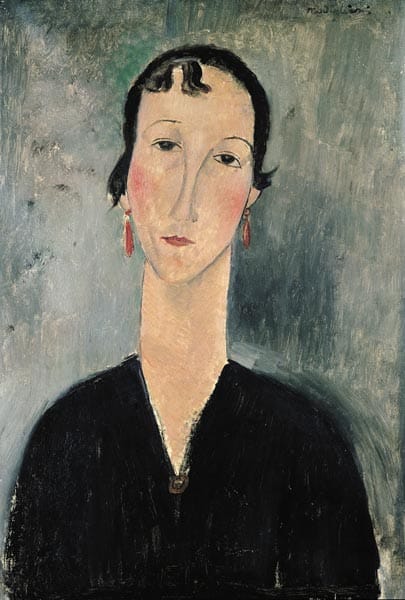 Donna con orecchini – Amedeo Modigliani Amedeo Modigliani 70x105