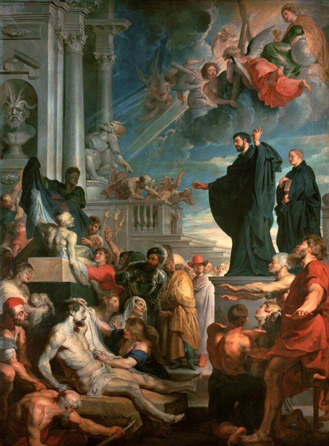 I Miracoli di san Francesco Saverio – Peter Paul Rubens Peter Paul Rubens 70x105