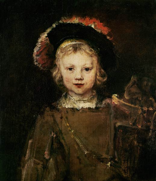 Giovane ragazzo in costume – Rembrandt van Rijn Rembrandt van Rijn 70x85