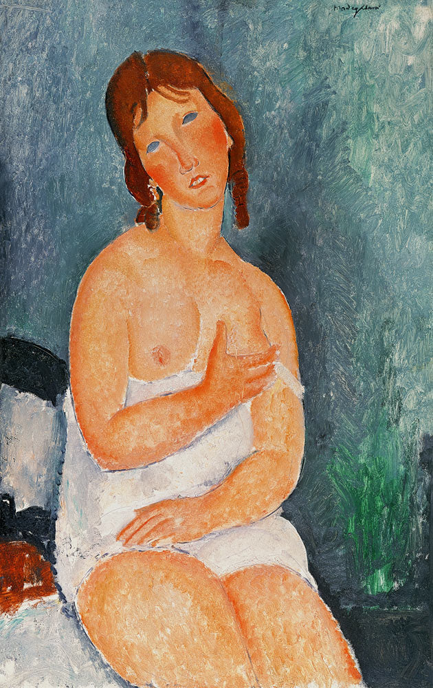 Giovane donna in camicia – Amedeo Modigliani Amedeo Modigliani 70x105