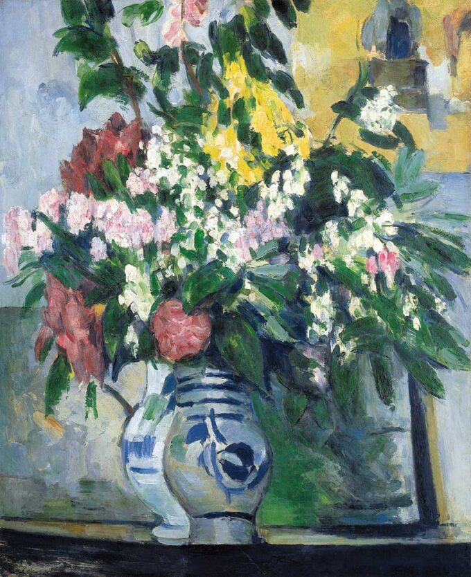 Due vasi con fiori – Paul Cézanne Paul Cézanne 70x85