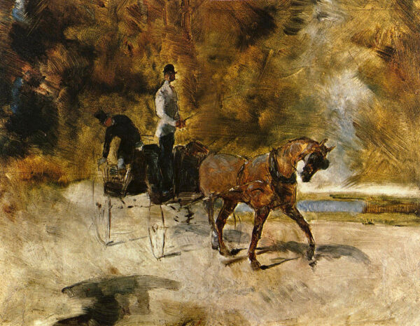 Un carrello per cani – Toulouse Lautrec Henri de Toulouse-Lautrec 85x75