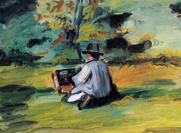 Un pittore al lavoro – Paul Cézanne Paul Cézanne 105x70