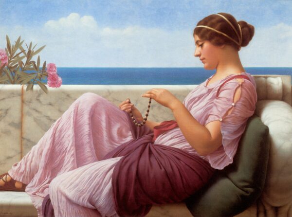 Un souvenir – John William Godward John William Godward 70x85