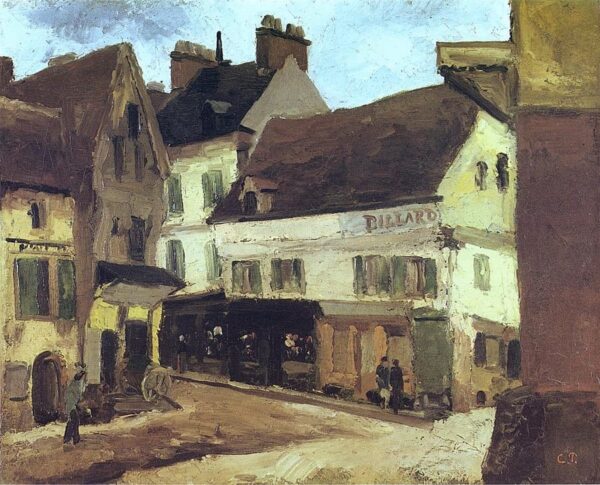 Posto a La Roche-Guyon – Camille Pissarro Camille Pissarro 85x75