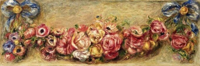 Ghirlanda di Rose – Pierre-Auguste Renoir Pierre-Auguste Renoir 180x60