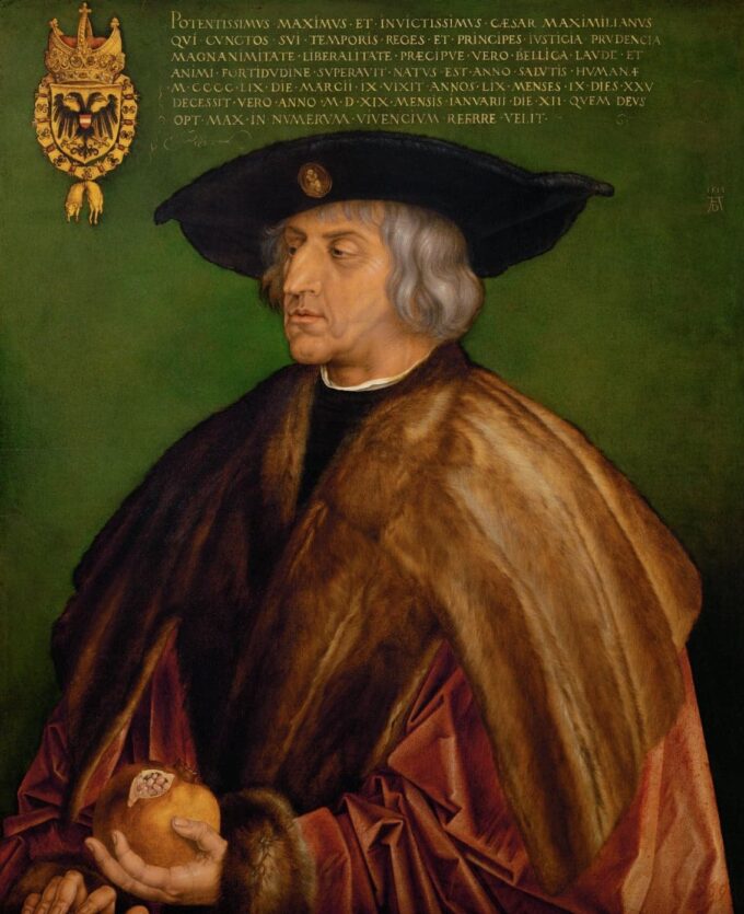 Massimiliano I, Ritratto – Albrecht Dürer Albrecht Dürer 70x85