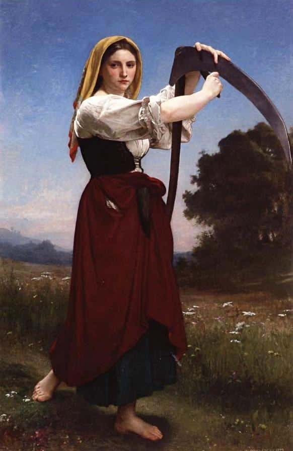 Il mietitore – William Bouguereau William Bouguereau 70x105