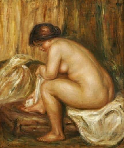 Dopo il bagno, verso il 1900 – Pierre-Auguste Renoir Pierre-Auguste Renoir 70x85