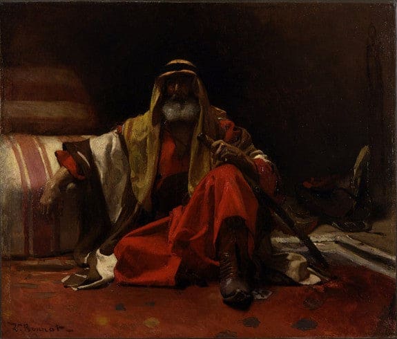 Un cheik arabo – Léon Bonnat Léon Bonnat 85x75