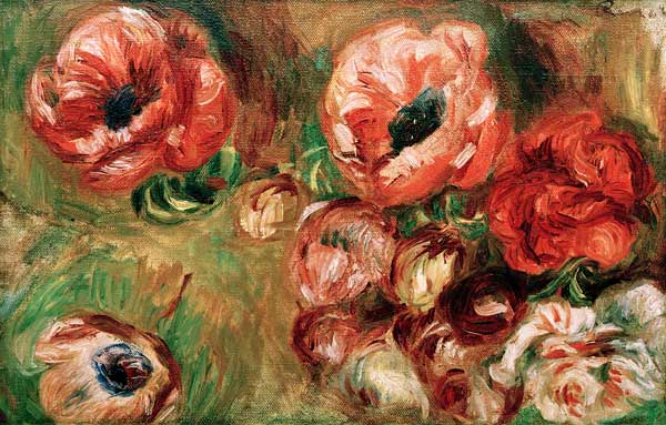 Le anemoni – Pierre-Auguste Renoir Pierre-Auguste Renoir 105x70