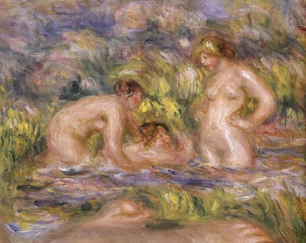 Bagni 1918 Dettaglio – Pierre-Auguste Renoir Pierre-Auguste Renoir 85x75