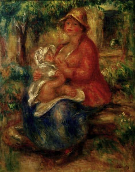 Aline Charigot, ritratto – Pierre-Auguste Renoir Pierre-Auguste Renoir 70x85