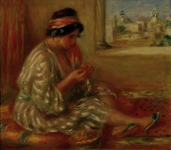 Gabrielle in Algeri – Pierre-Auguste Renoir Pierre-Auguste Renoir 85x75