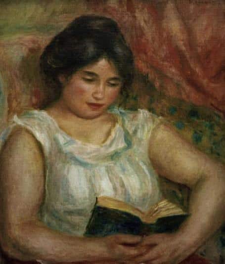 Lectura di Gabrielle – Pierre-Auguste Renoir Pierre-Auguste Renoir 70x85