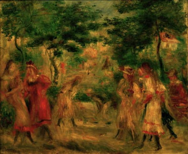 I bambini nel giardino di Montmartre – Pierre-Auguste Renoir Pierre-Auguste Renoir 85x75