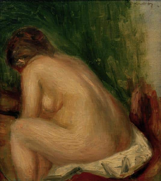 Nudo femminile seduto – Pierre-Auguste Renoir Pierre-Auguste Renoir 70x85