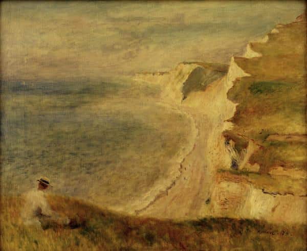 Falesia vicino a Pourville – Pierre-Auguste Renoir Pierre-Auguste Renoir 85x75