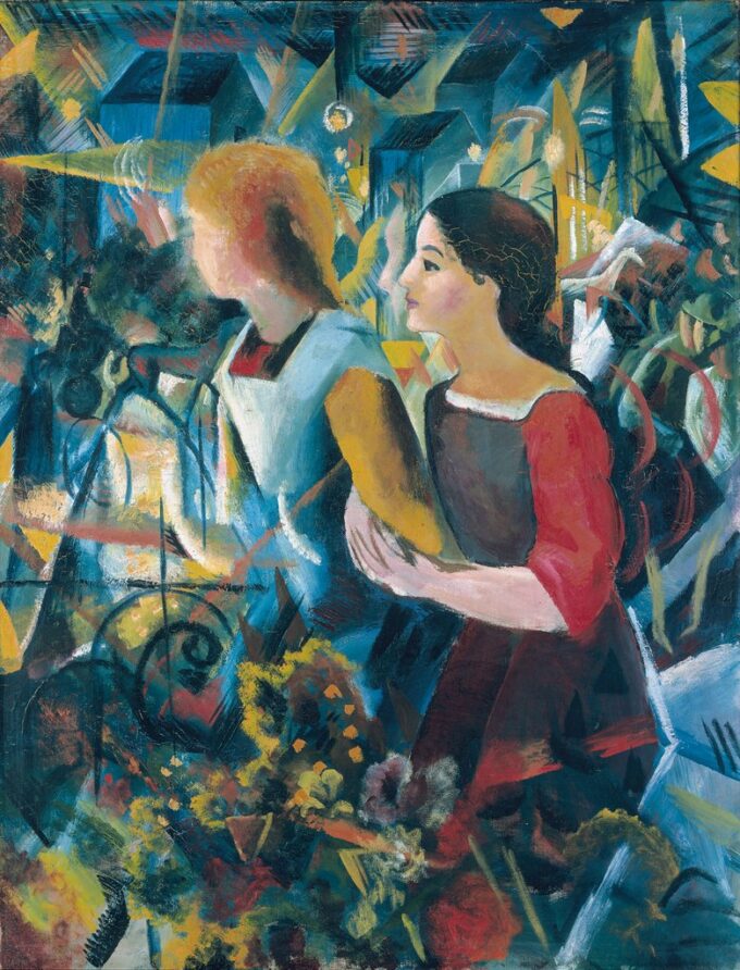 Due ragazze – August Macke August Macke 70x85