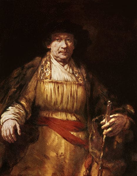 Autoritratto III – Rembrandt van Rijn Rembrandt van Rijn 70x85