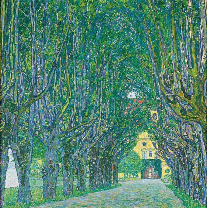 Viale nel parco di Schloss Kammer – Gustav Klimt Gustav Klimt 70x70