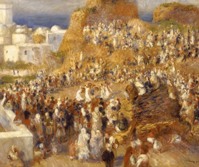 La Kasbah ad Algeri – Pierre-Auguste Renoir Pierre-Auguste Renoir 85x75