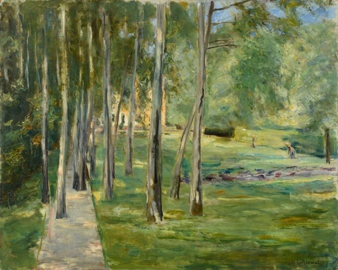 Casa a Wannsee – Max Liebermann Max Liebermann 85x75