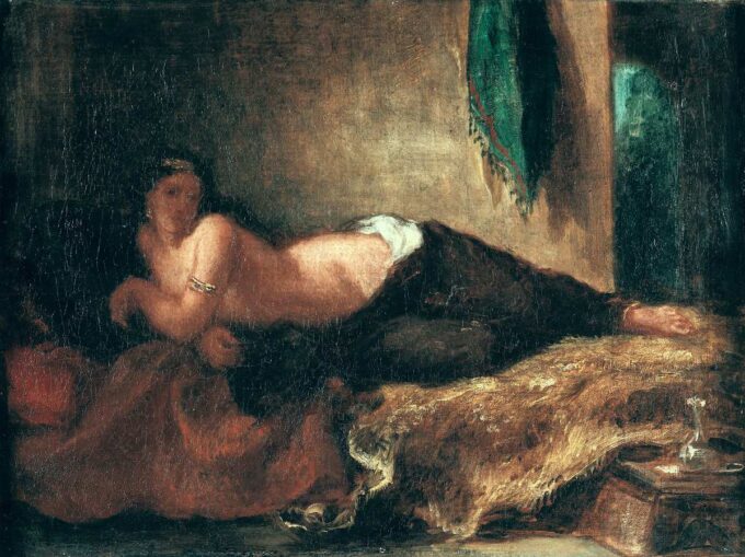 Odalisca – Eugène Delacroix Eugène Delacroix 85x75