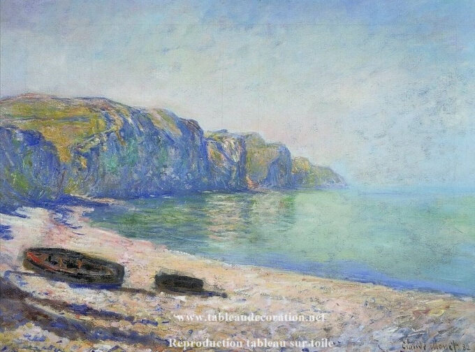 La Spiaggia di Pourville – Riproduzione di quadri di Monet Claude Monet 85x75