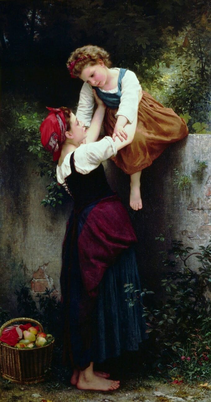 I piccoli maraudatori – William Bouguereau William Bouguereau 70x140