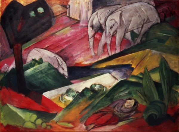 Sogno – Franz Marc Franz Marc 105x70