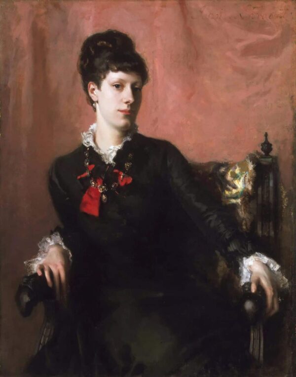 Ritratto di Frances Sherborne Ridley Watts – John Singer Sargent John Singer Sargent 70x85