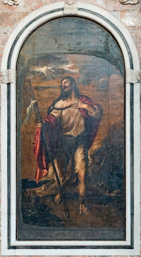 Retablo di Giacomo Maggiore – Tiziano Tiziano Vecellio 70x120