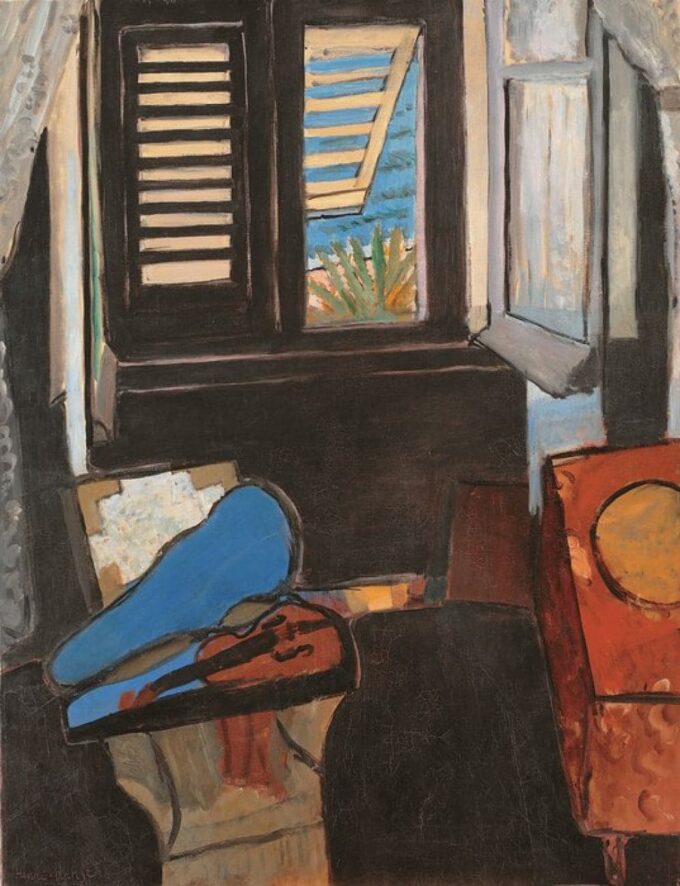 Interno con violino – Matisse Henri Matisse 70x85