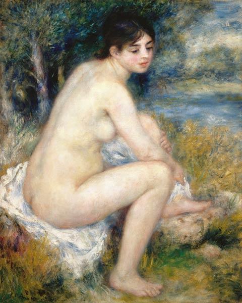 Bagni, lui il piede asciugante – Pierre-Auguste Renoir Pierre-Auguste Renoir 70x85