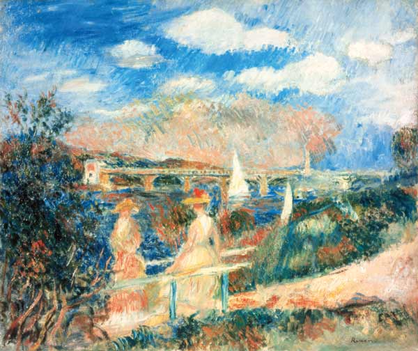 I bordi della Senna ad Argenteuil – Pierre-Auguste Renoir Pierre-Auguste Renoir 85x75