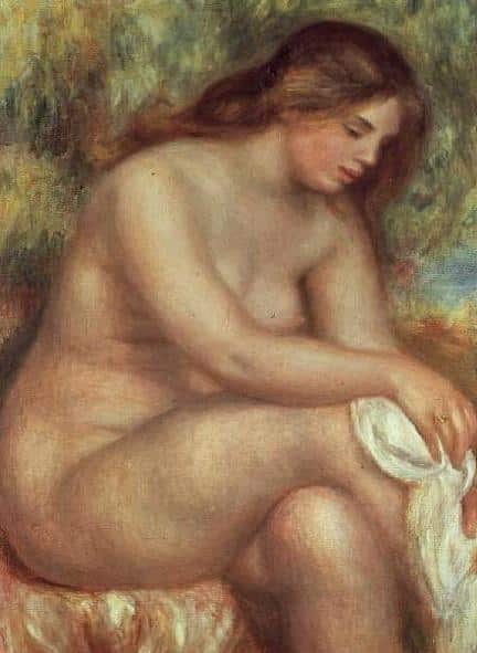 Donna che si lava – Pierre-Auguste Renoir Pierre-Auguste Renoir 70x105