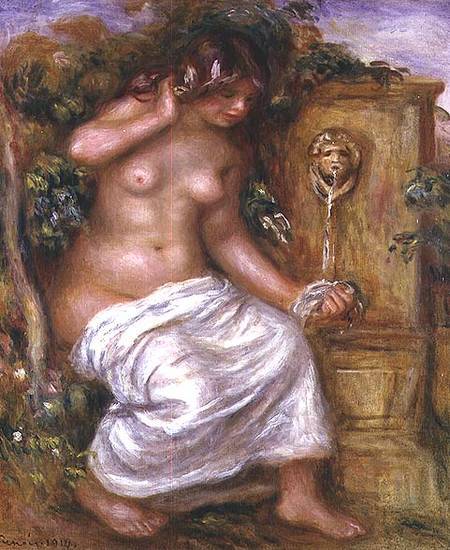 Il bagno nella fontana – Pierre-Auguste Renoir Pierre-Auguste Renoir 70x85