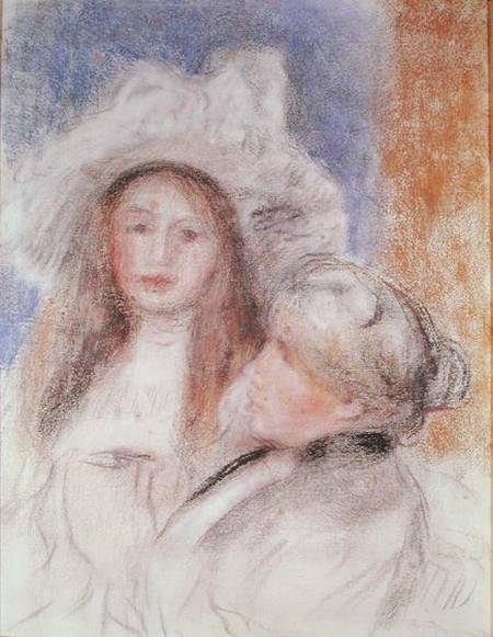 Berthe Morisot e sua figlia Julie Manet – Pierre-Auguste Renoir Pierre-Auguste Renoir 70x85