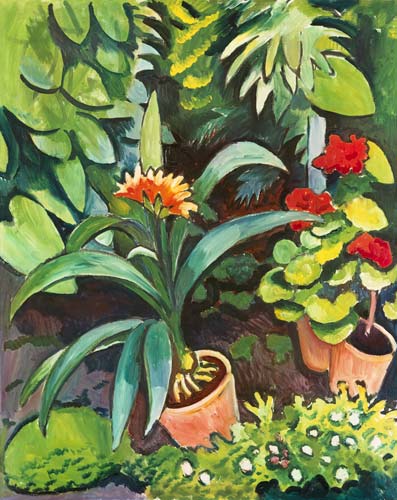 Fiori nel giardino – August Macke August Macke 70x85