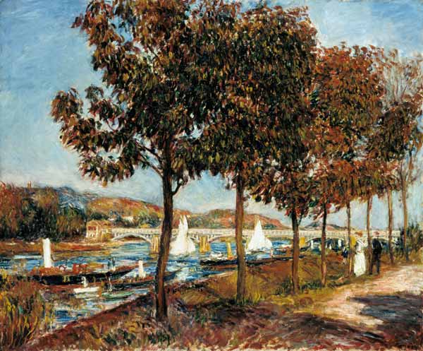 Il ponte di Argenteuil – Pierre-Auguste Renoir Pierre-Auguste Renoir 85x75