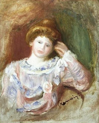 Buste di donna, circa 1907 – Pierre-Auguste Renoir Pierre-Auguste Renoir 70x85