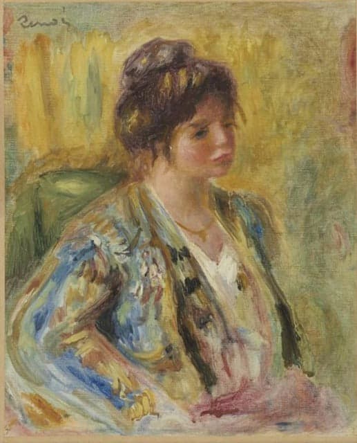 Buste di donna in costume orientale – Pierre-Auguste Renoir Pierre-Auguste Renoir 70x85