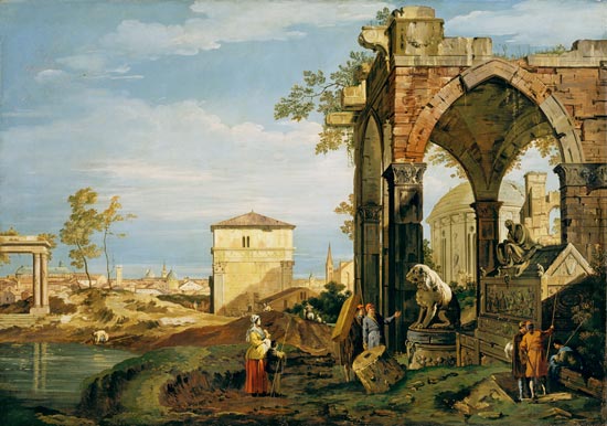 Capriccio con motivi di Padova – Giovanni Antonio Canal Giovanni Antonio Canal 105x70