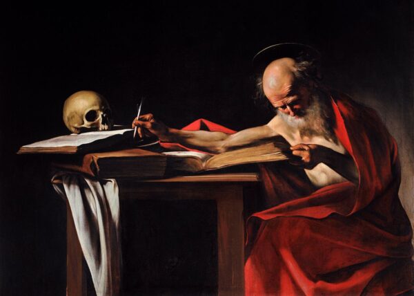 San Girolamo che scrive – Caravaggio Caravaggio 105x70