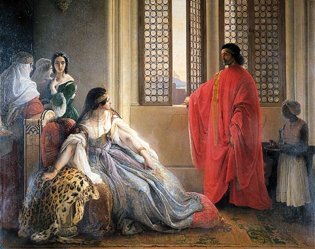 Caterina Cornaro Deposta dal Trono di Cipro – Francesco Hayez Francesco Hayez 85x75